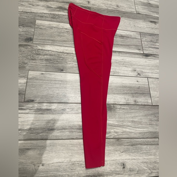 Lululemon Leggings Red Size 6 - Picture 2 of 5